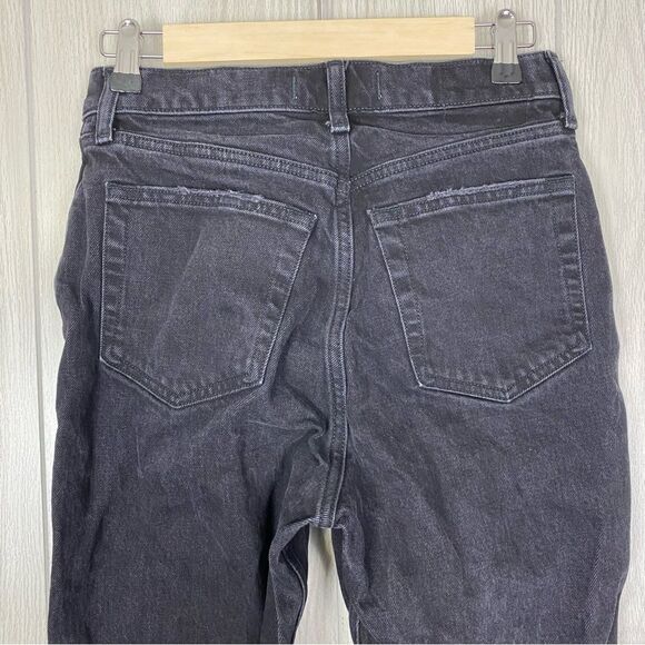 Abercrombie & Fitch | Black The Dad High Rise Jean Size 2 - Picture 6 of 11